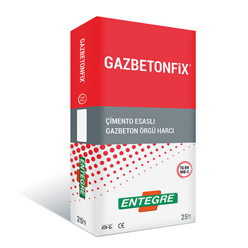 GAZBETONFiX® Çimento Esaslı Gazbeton Örgü Harcı