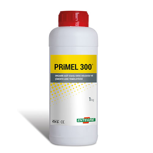 PRiMEL 300® Organik Asit Esaslı Derz Dolgusu ve Çimento Leke Temizleyici