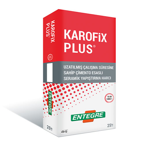 KAROFiX PLUS® Uzatılmış Çalışma Süresine Sahip Çimento Esaslı Seramik Yapıştırıcısı