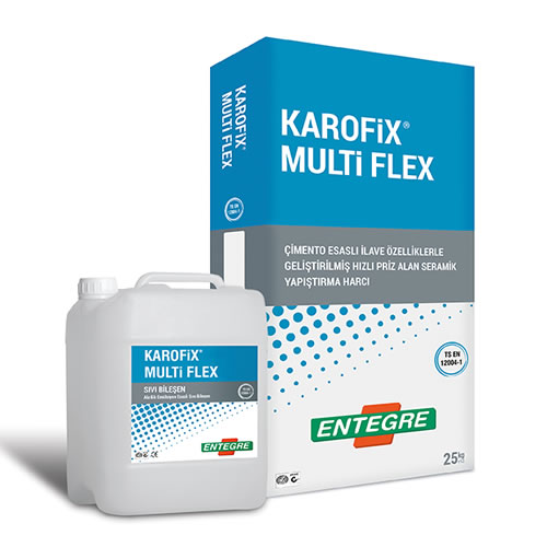 KAROFiX® MULTi FLEX Çift Komponentli Yüksek Performanslı Çok Elastik Yapıştırma Harcı