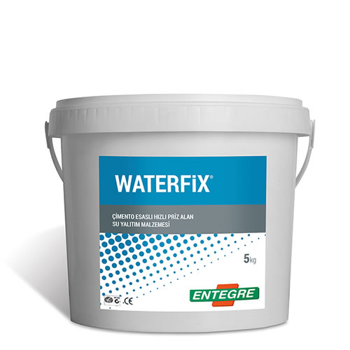 WATERFiX® Çimento Esaslı Hızlı Priz Alan Su Yalıtım Malzemesi