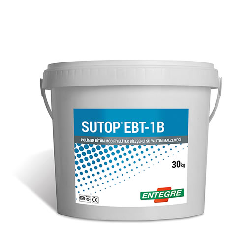 SUTOP® EBT-1B Polimer-Bitüm Modifiyeli Tek Bileşenli Su Yalıtım Malzemesi
