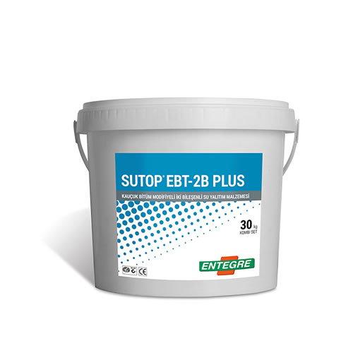 SUTOP® EBT-2B PLUS Kauçuk-Bitüm Modifiyeli İki Bileşenli Su Yalıtım Malzemesi
