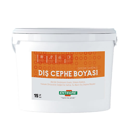 ENTEGRE SİLİKONLU DIŞ CEPHE BOYASI